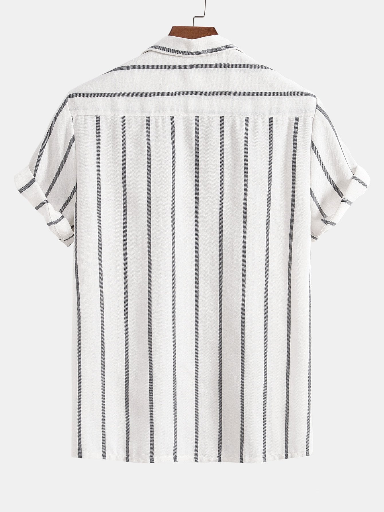 Island Fit | White Shirt and Beige Shorts Set