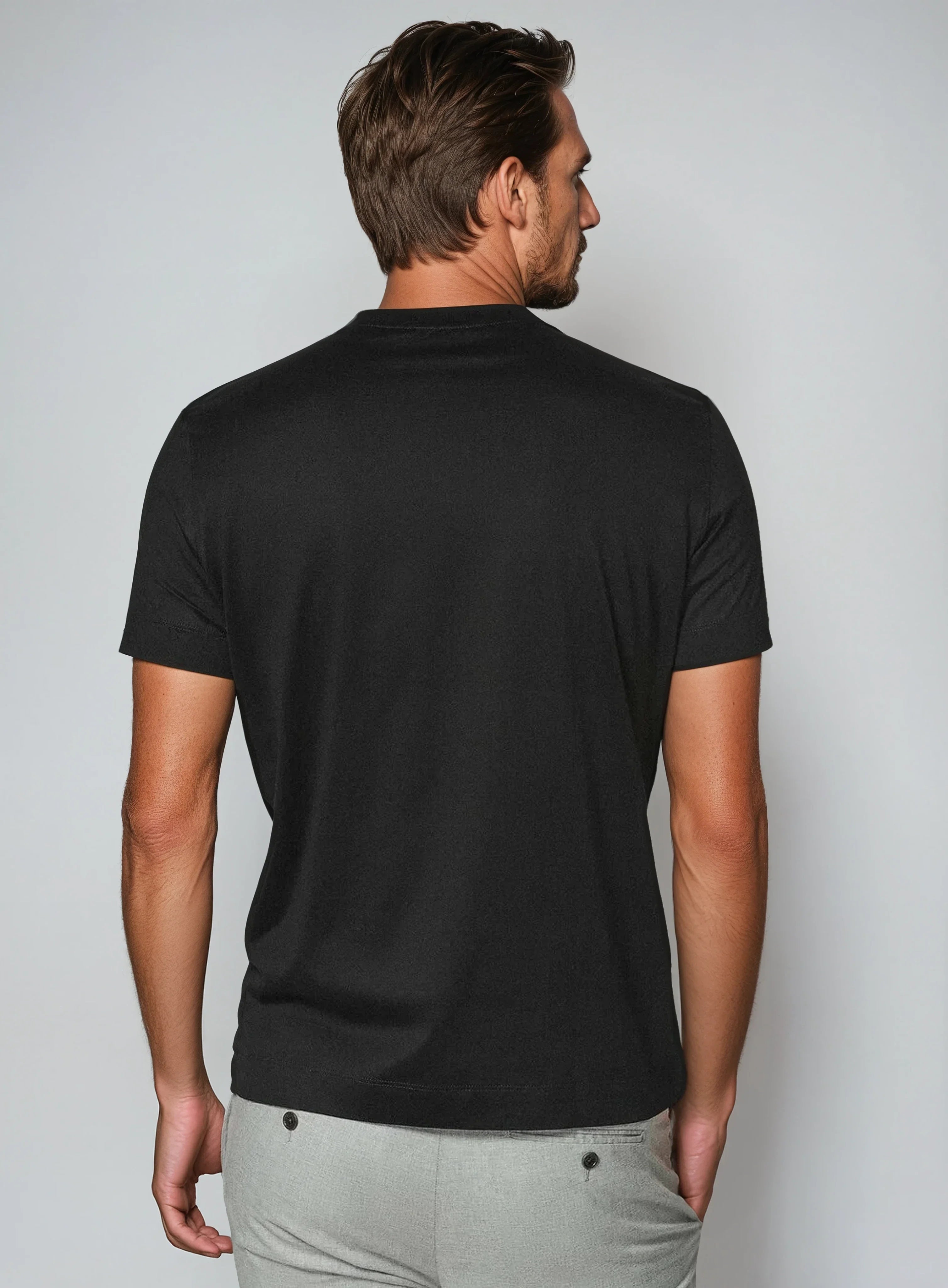 Signature Supima T-shirt – Black