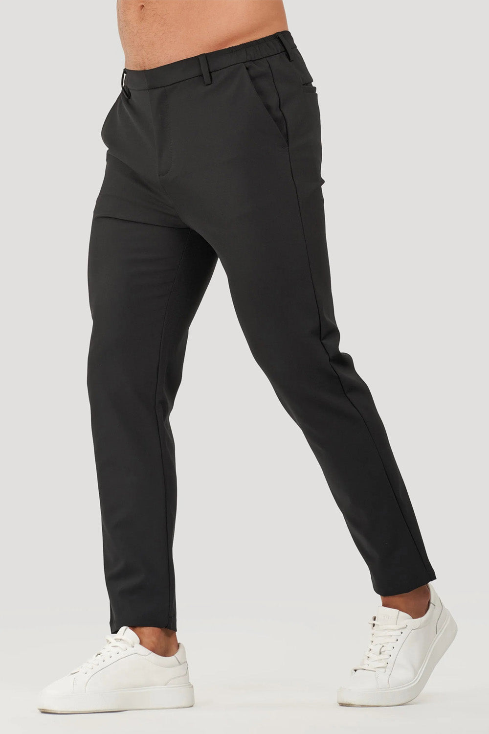 Slim fit everyday pants - Black