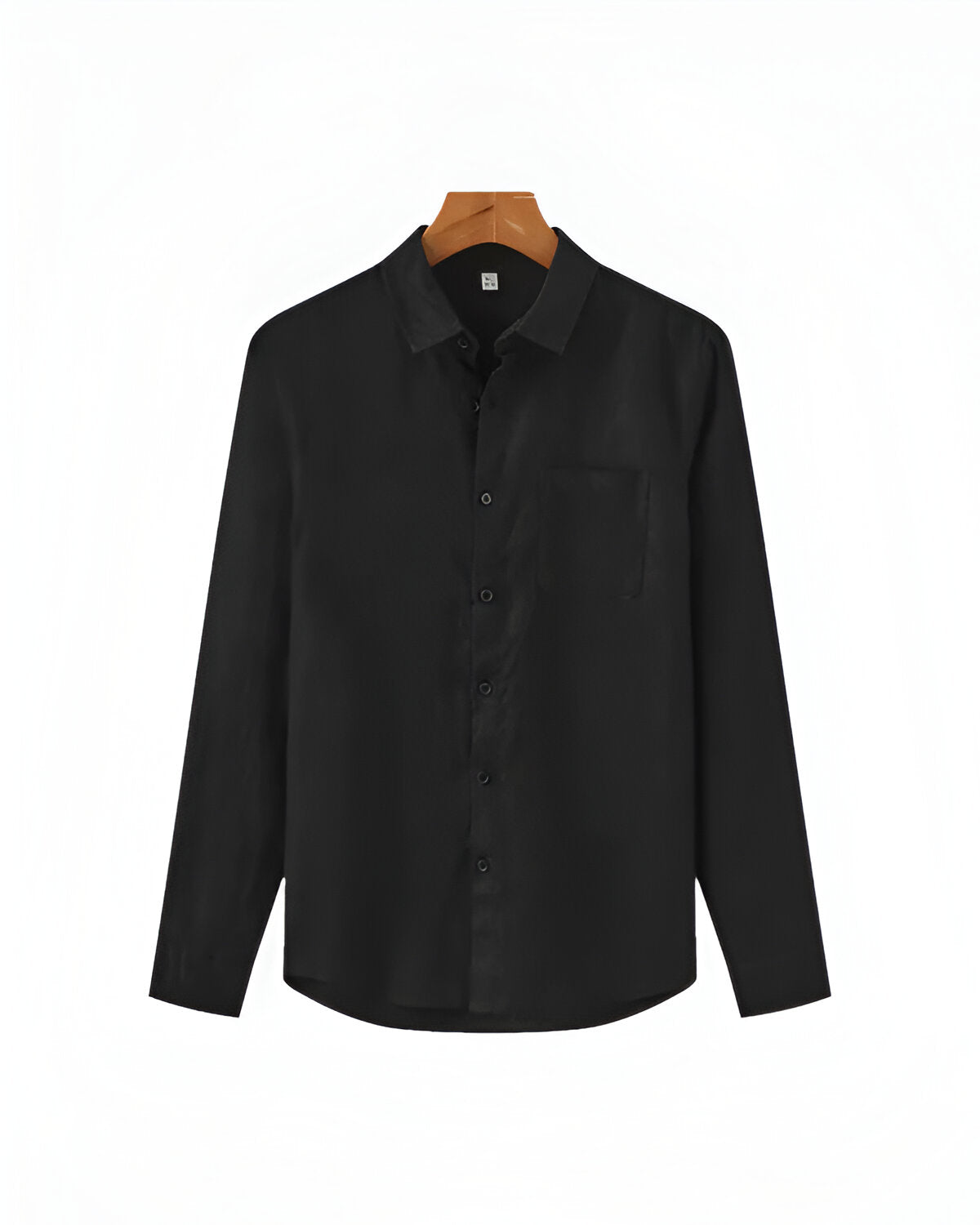 St Tropez Night | Black Linen Shirt, Beige Trousers and Loafers Set