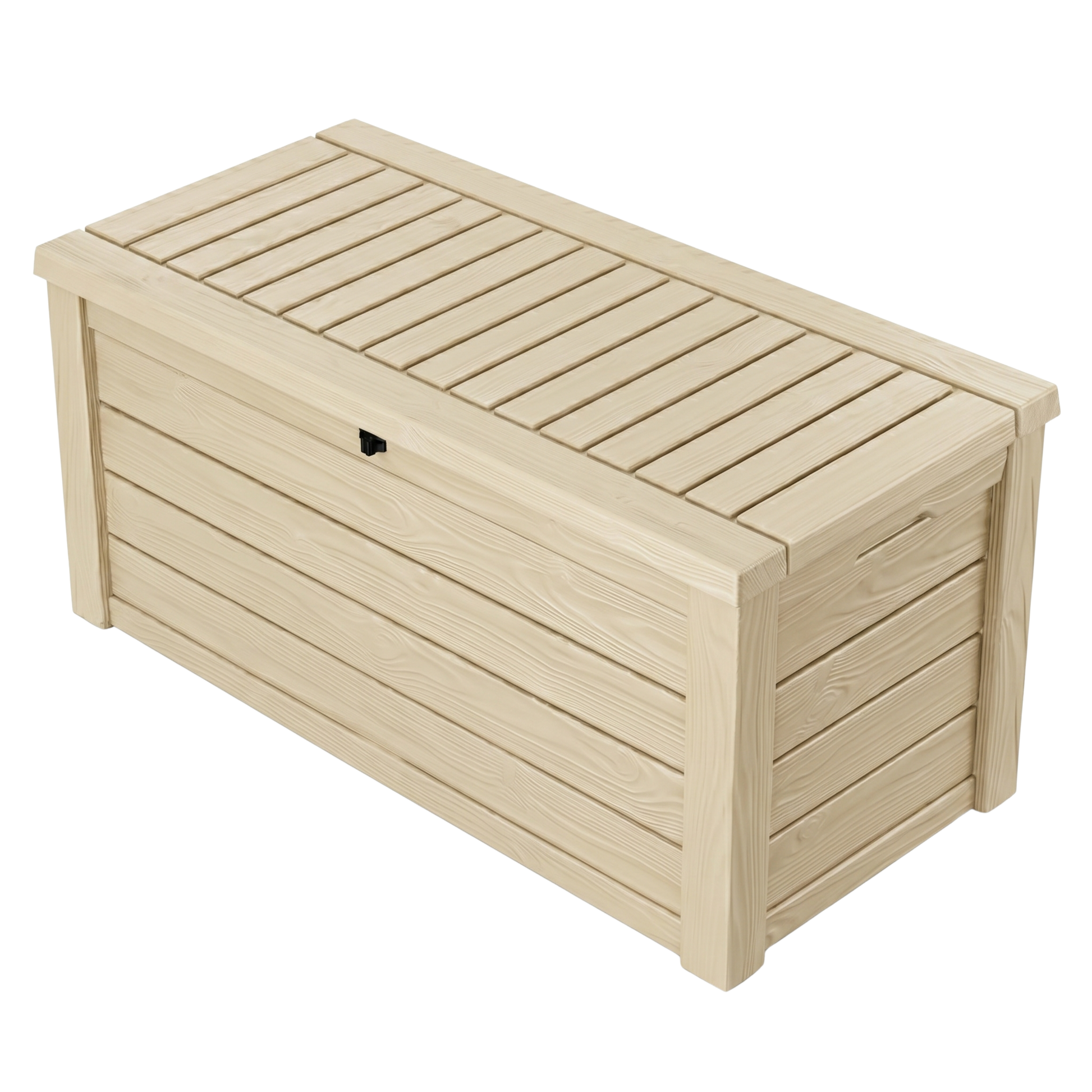 150 Gallon Resin Deck Storage Box Patio Storage Bench Outdoor System
