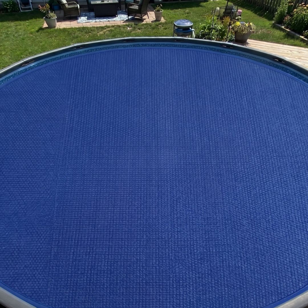 18 ft Round Solar Pool Cover 16 mil Thick Heat Thermal Layer