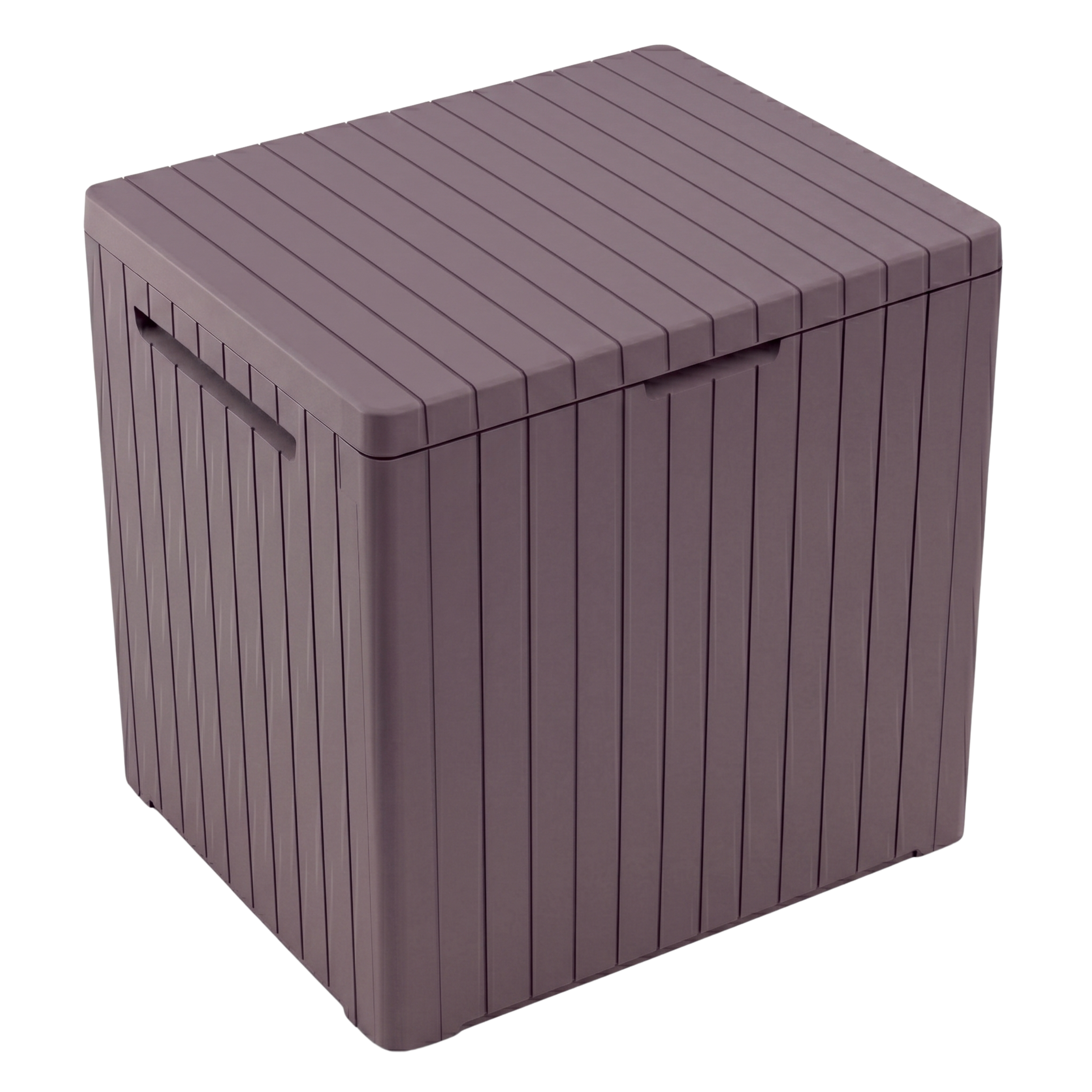 250.2 lb Resin Outdoor Storage Box Patio Side Table 22.75 in