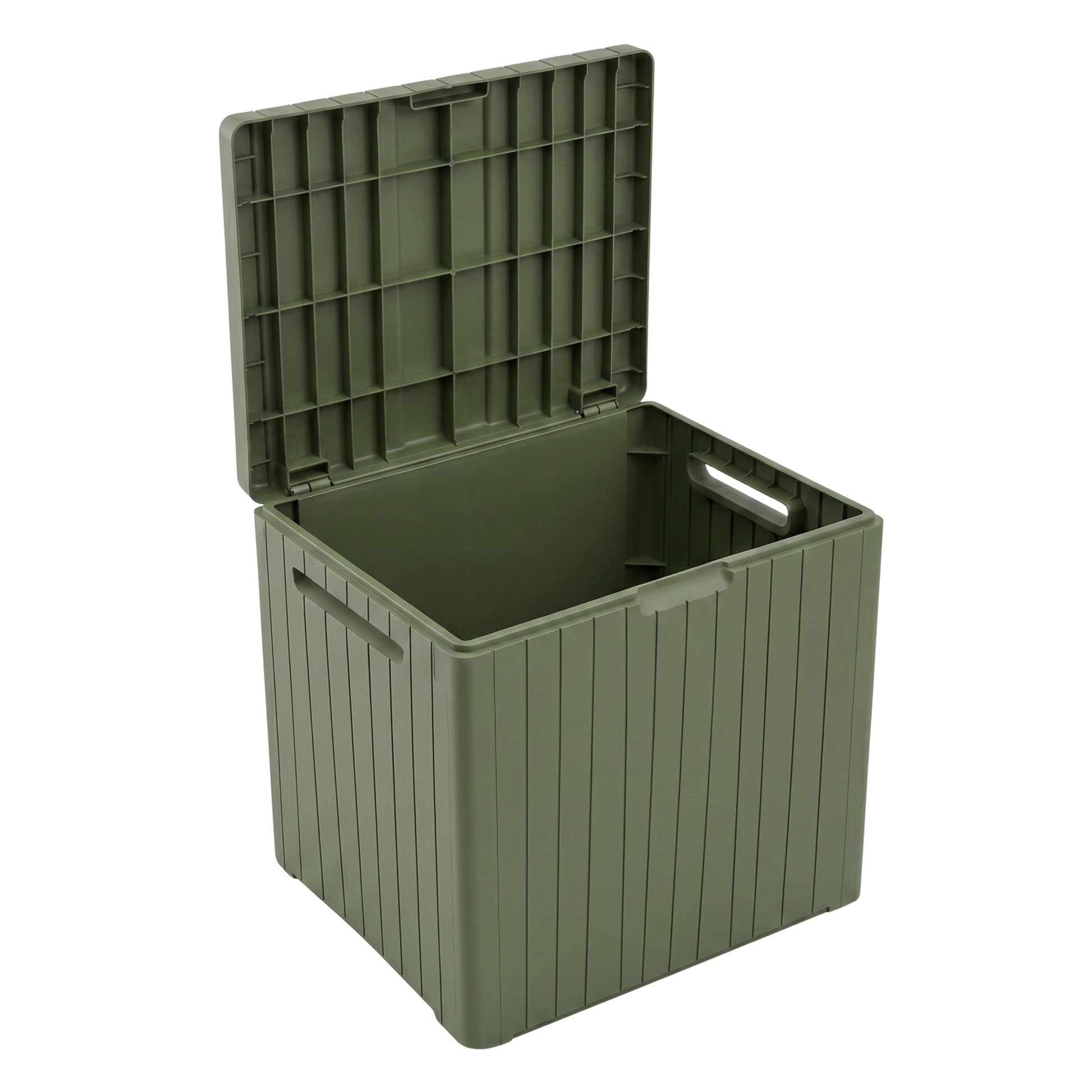 250.2 lb Resin Outdoor Storage Box Patio Side Table 22.75 in