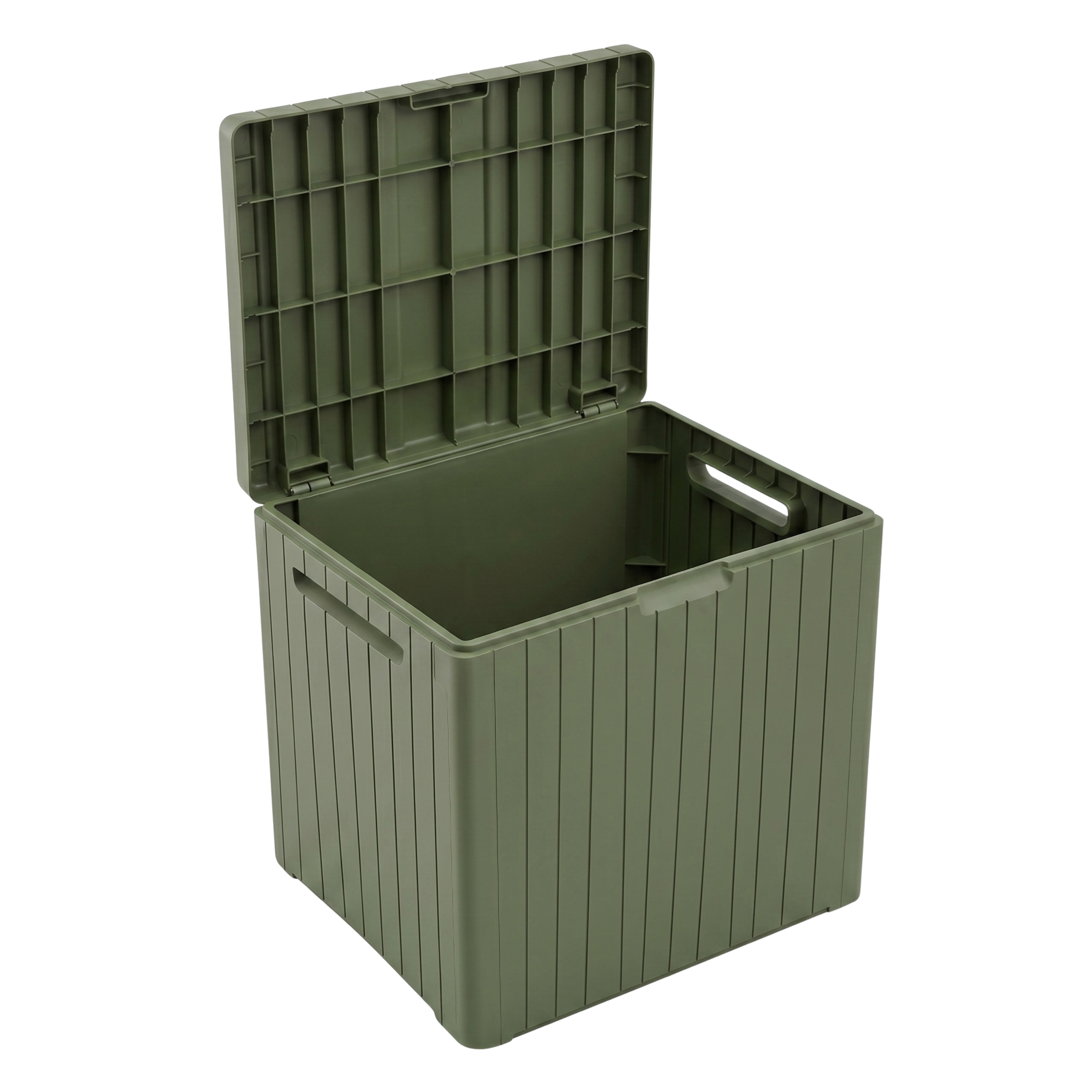 250.2 lb Resin Outdoor Storage Box Patio Side Table 22.75 in