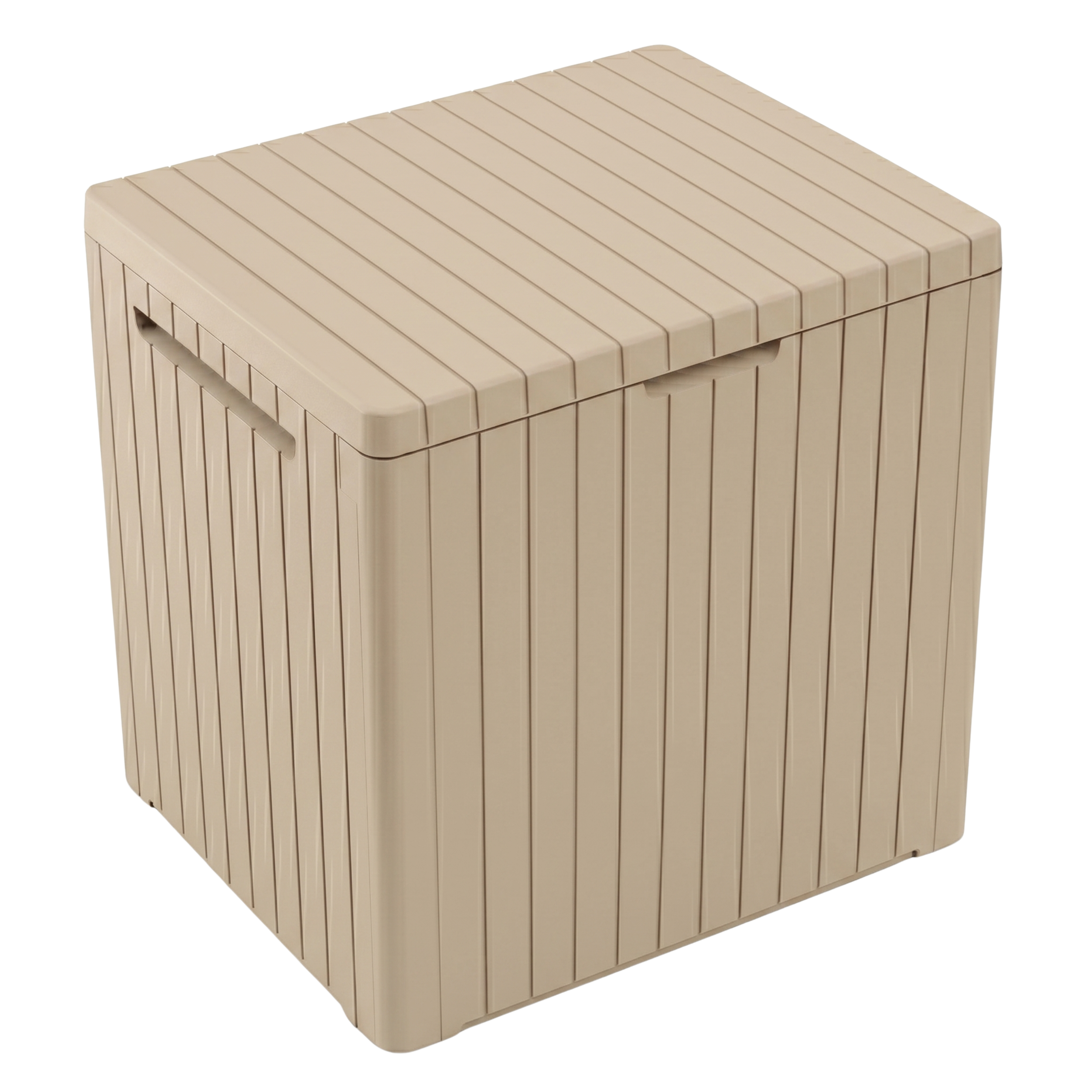 250.2 lb Resin Outdoor Storage Box Patio Side Table 22.75 in