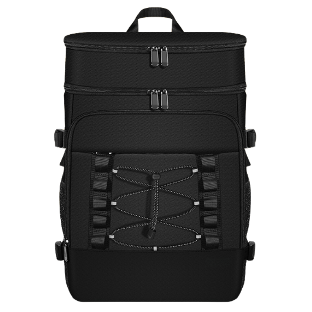 28L Leakproof Insulated Cooler Backpack with Dual Compartments