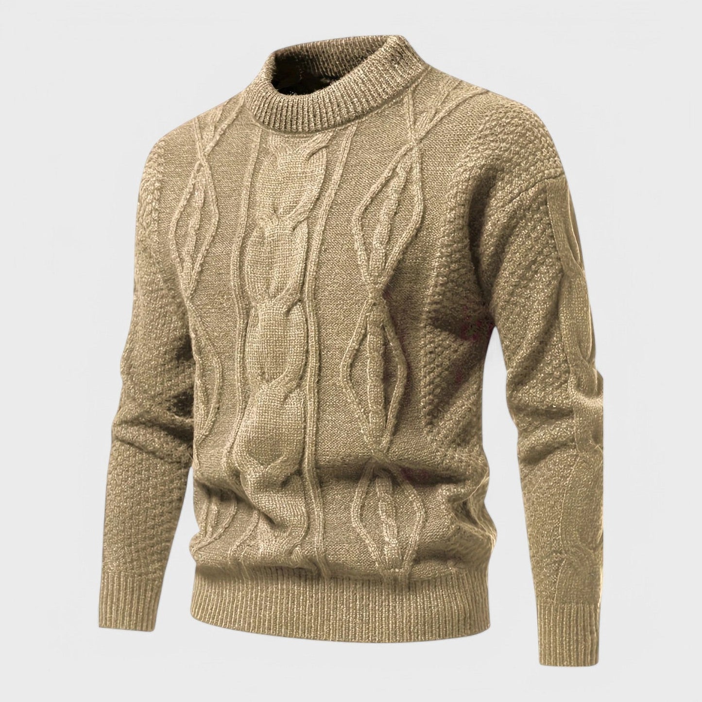 Classic Men's Sweater with Long Sleeves