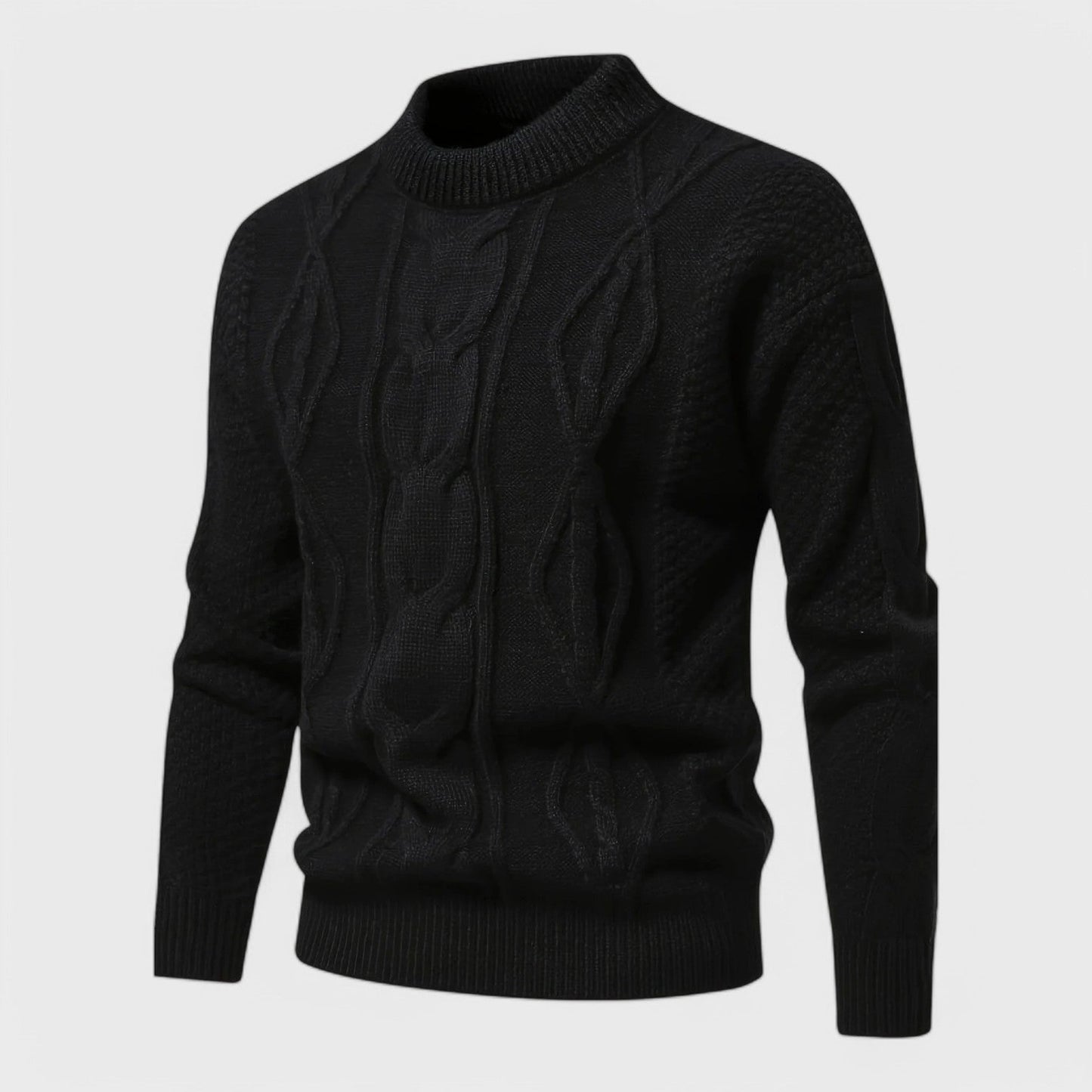 Classic Men's Sweater with Long Sleeves