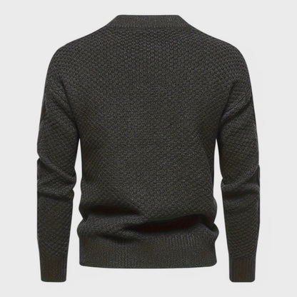 Classic Men's Sweater with Long Sleeves