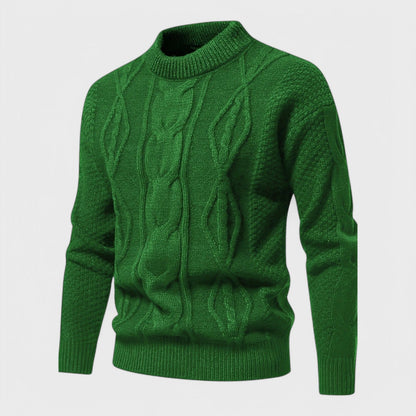 Classic Men's Sweater with Long Sleeves