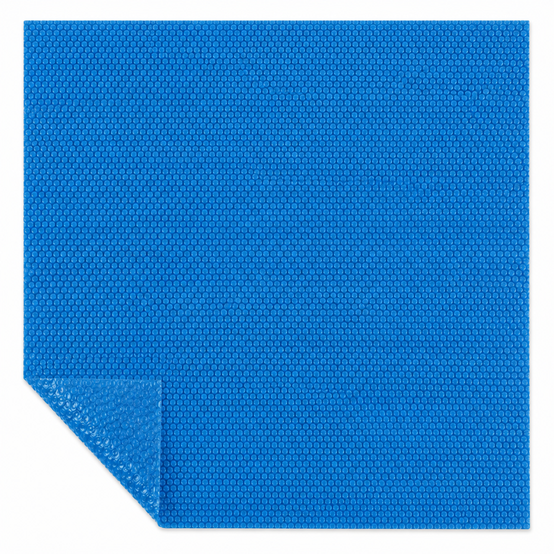 7x7 ft Hot Tub Pool Cover 16 Mil Bubble Solar Heat Retention Layer