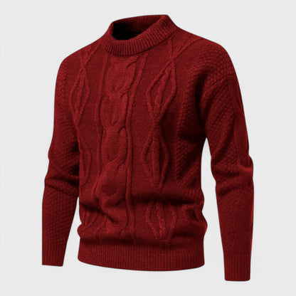 Classic Men's Sweater with Long Sleeves