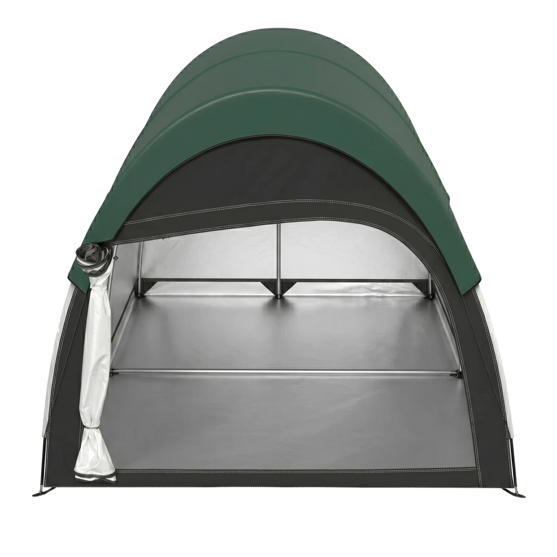 Bicycle Storage Tent 210D Fabric Enclosure with Fiberglass Frame