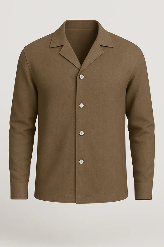Mocha Long Sleeve Shirt