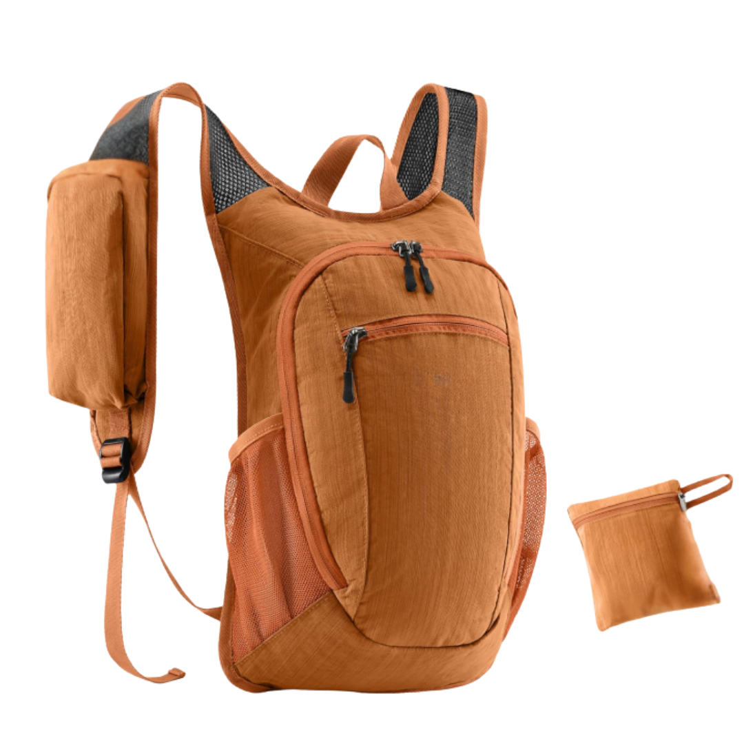 10L Foldable Hiking Backpack with Chest Strap and Strap Pockets