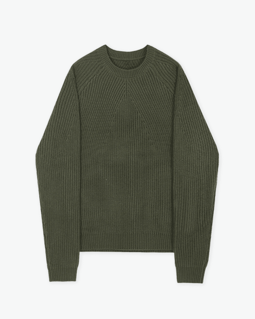 Olive Green Knit