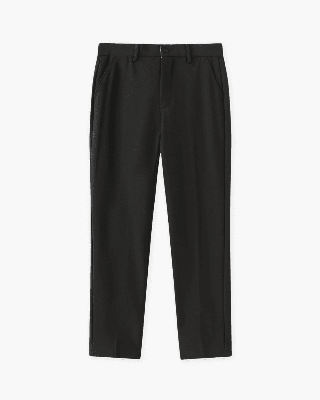 Black pants on a white background