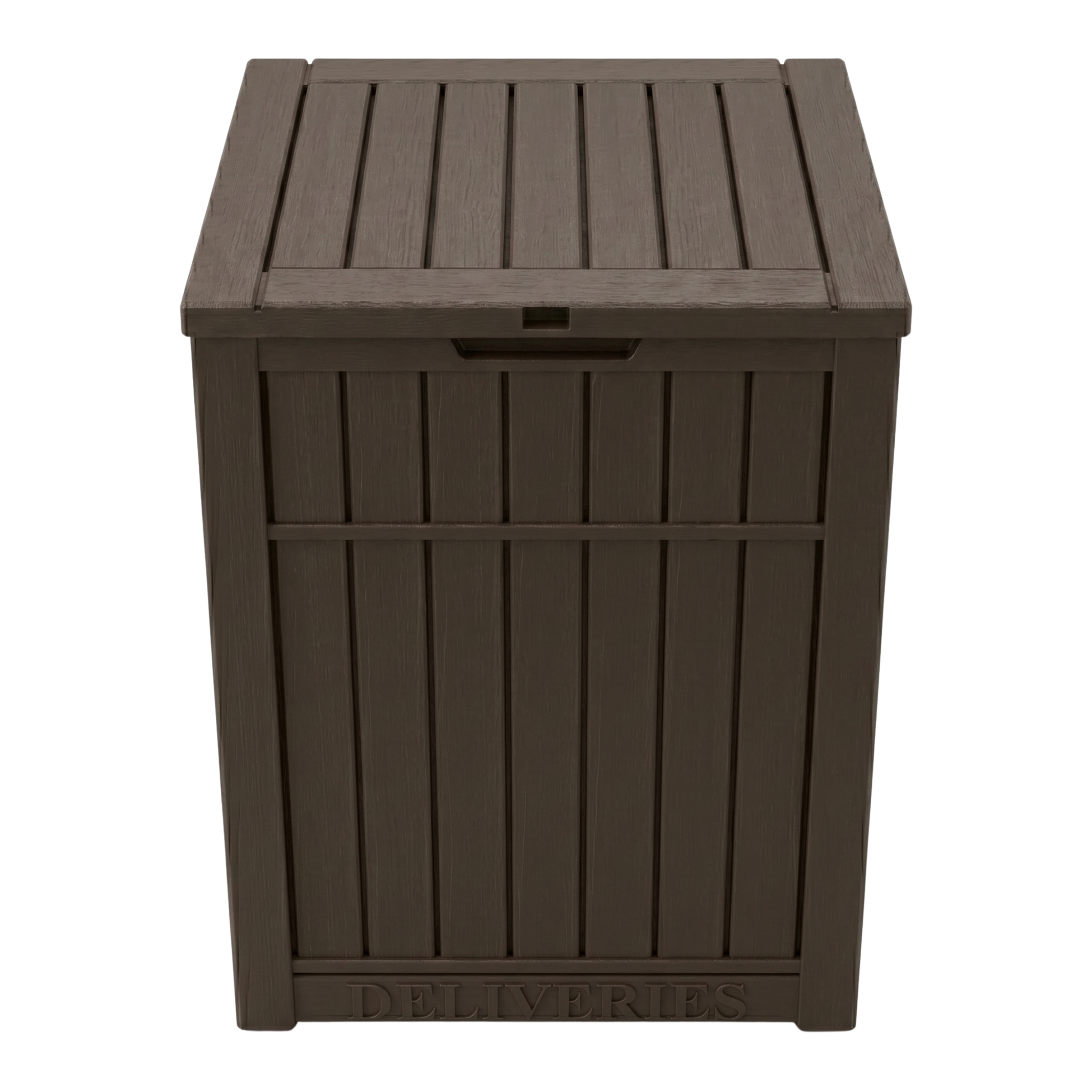 Package Delivery Box 181.6 L Resin Parcel Storage with Sign Panel