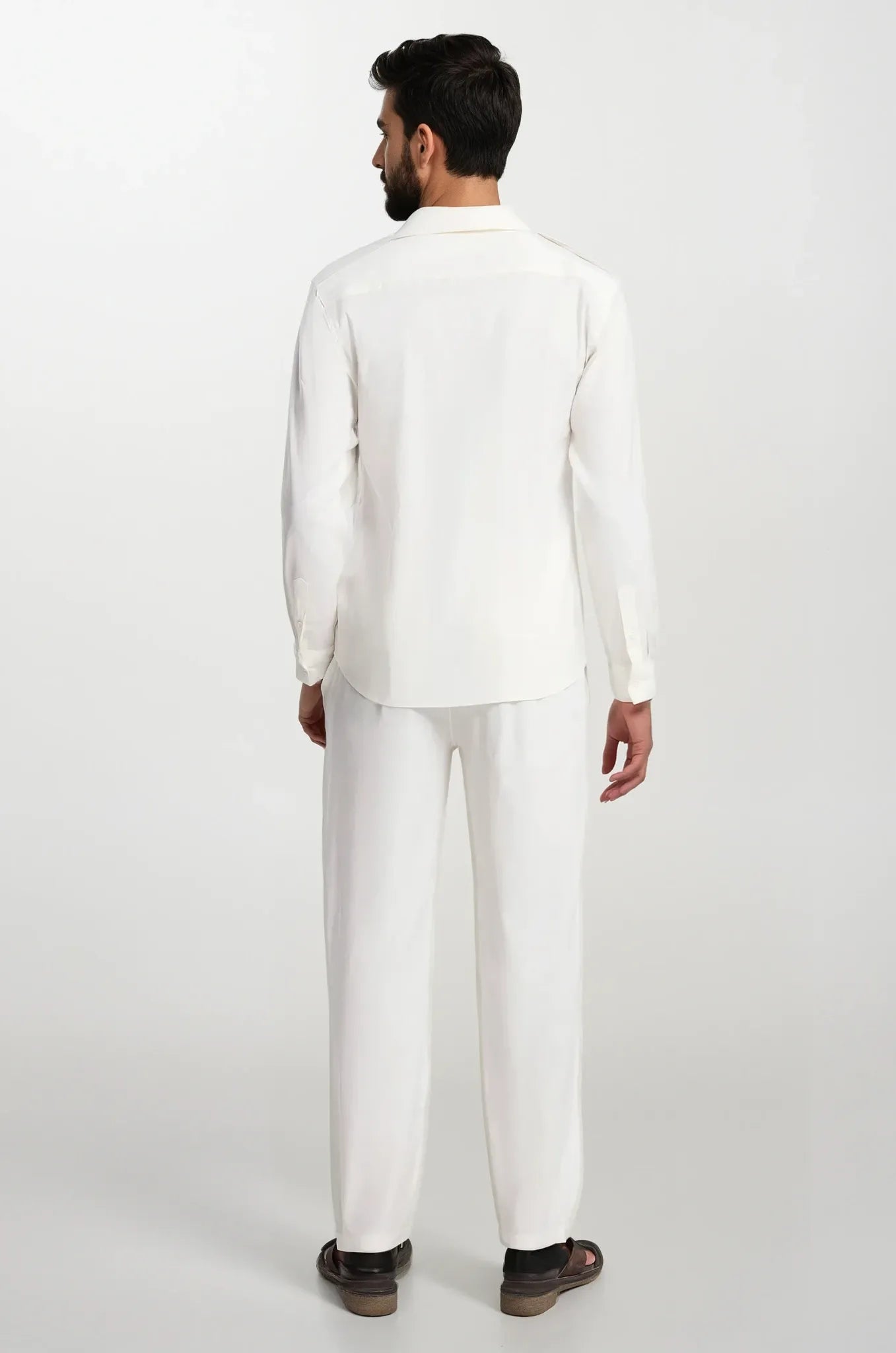 Porcelain White Trousers