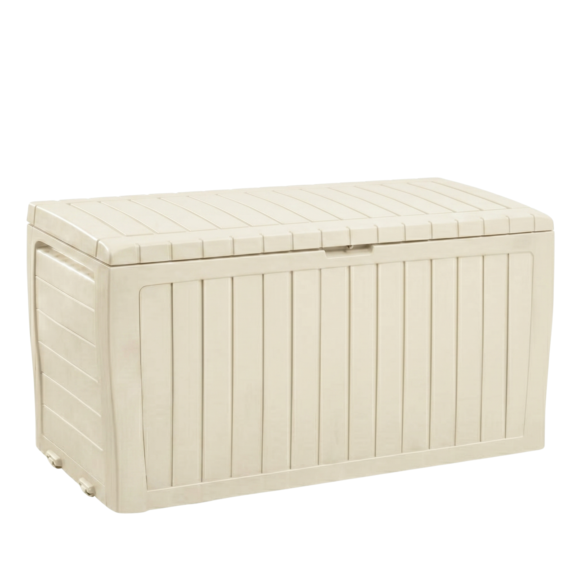 Resin Deck Storage Box 228 L Capacity Lockable Patio Organizer