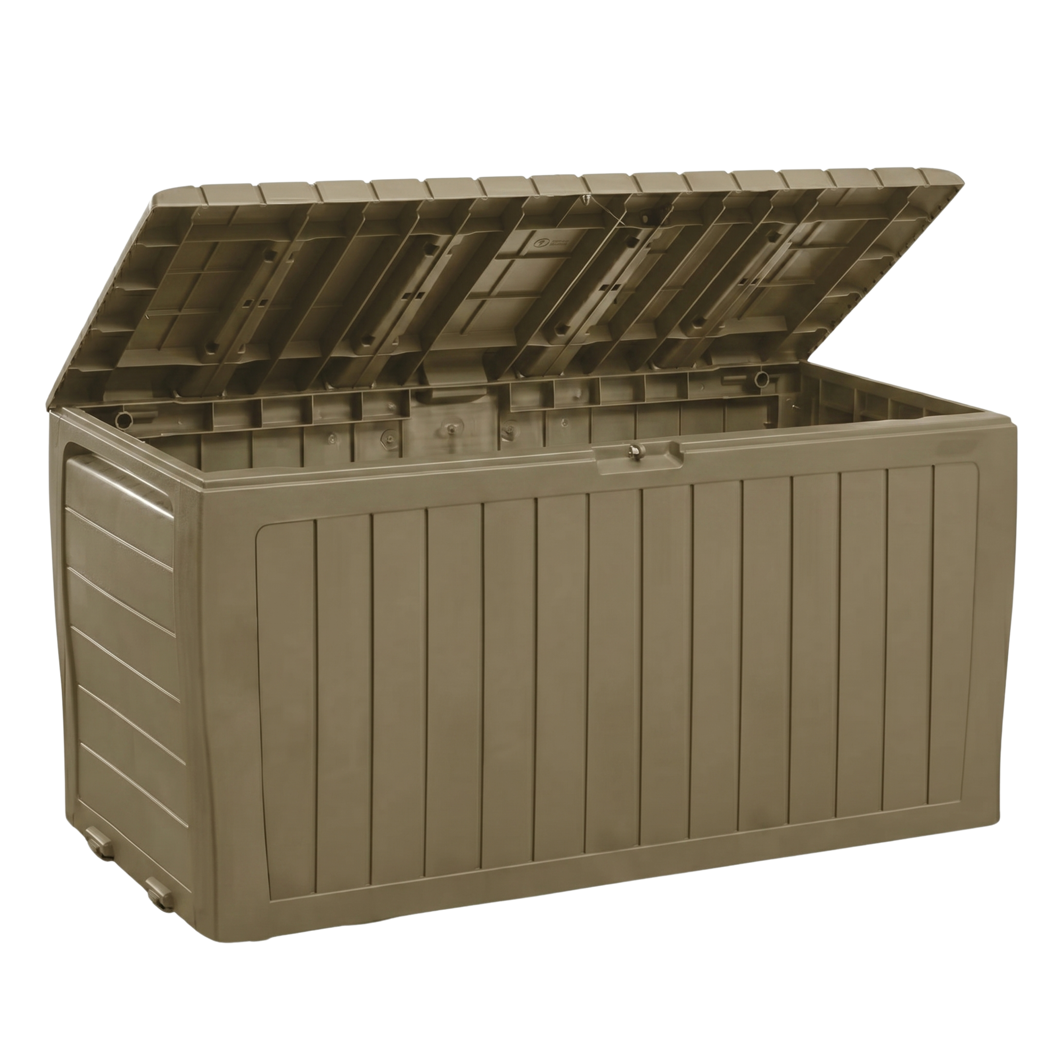 Resin Deck Storage Box 228 L Capacity Lockable Patio Organizer