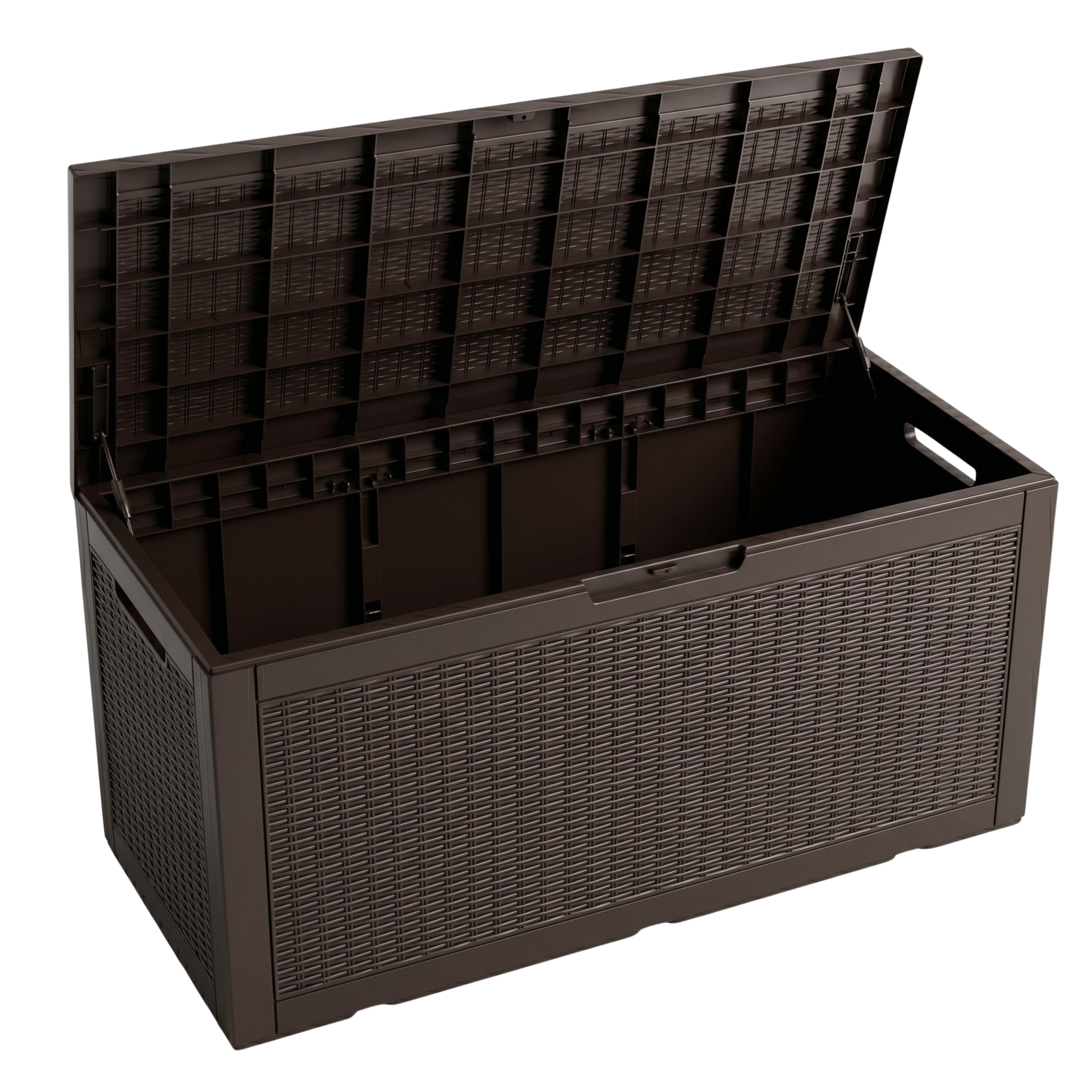 Resin Deck Storage Box 417 liters Capacity Patio Garden Tool Storage