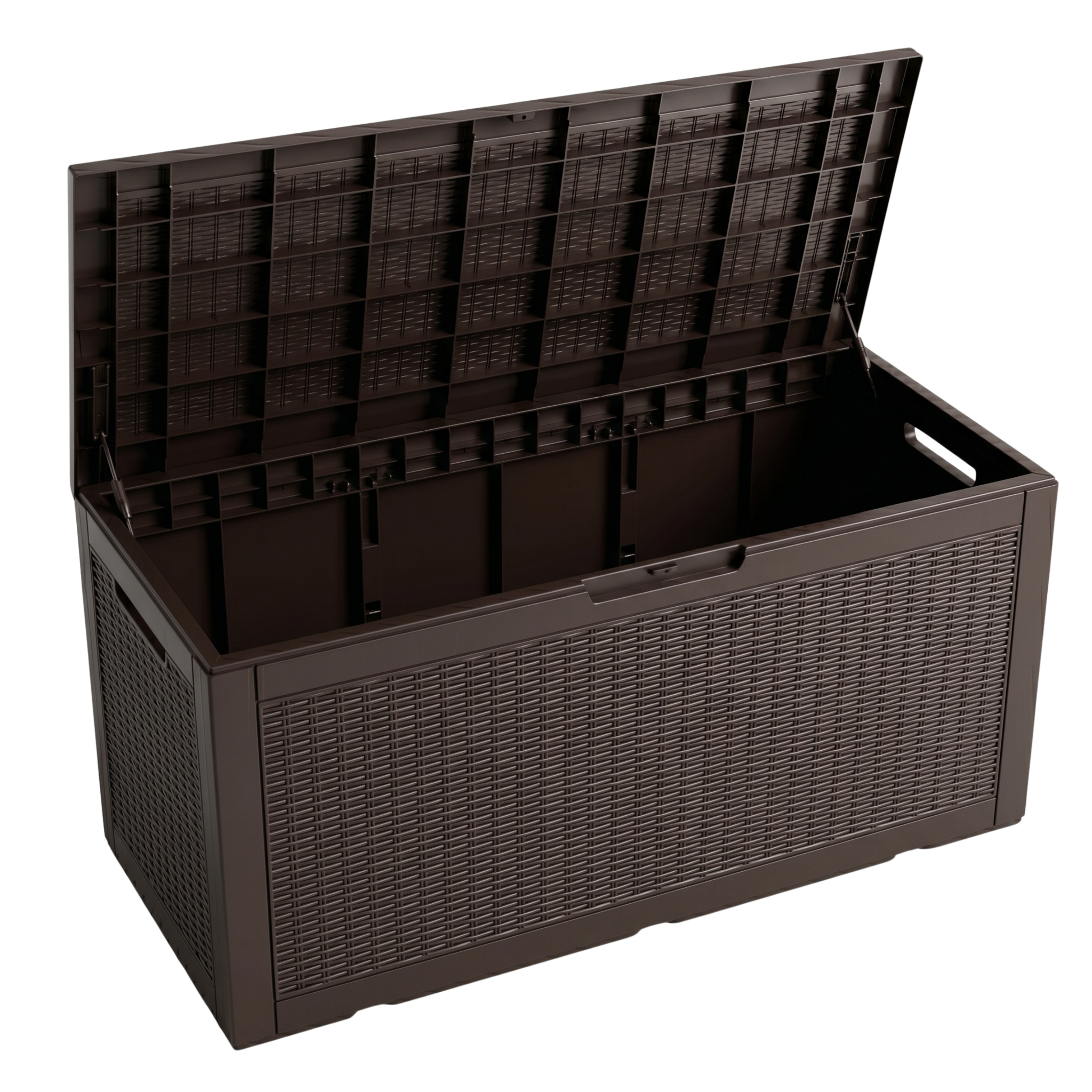 Resin Deck Storage Box 417 liters Capacity Patio Garden Tool Storage