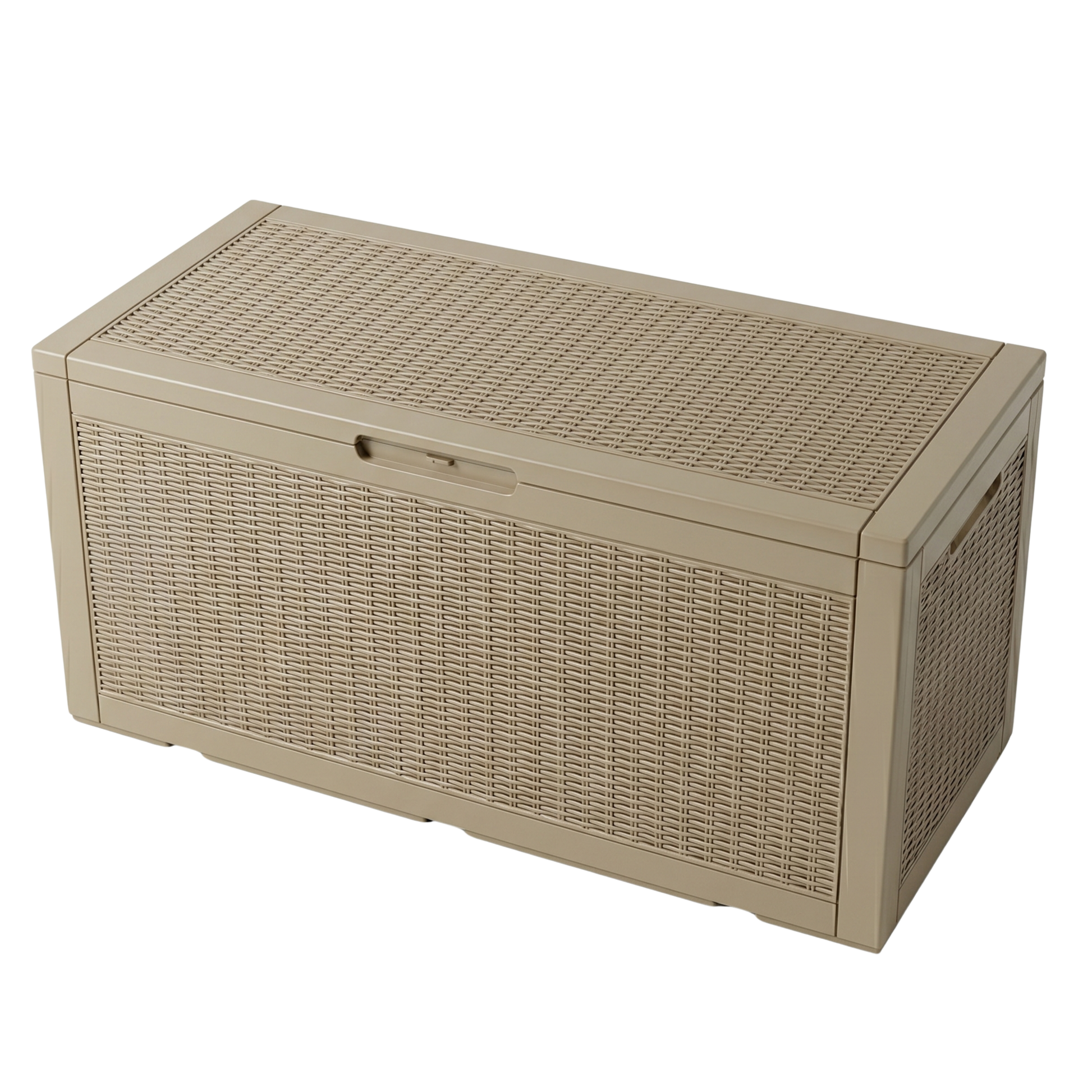 Resin Deck Storage Box 417 liters Capacity Patio Garden Tool Storage