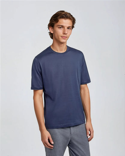 Supima Cotton T-shirt – Deep Blue