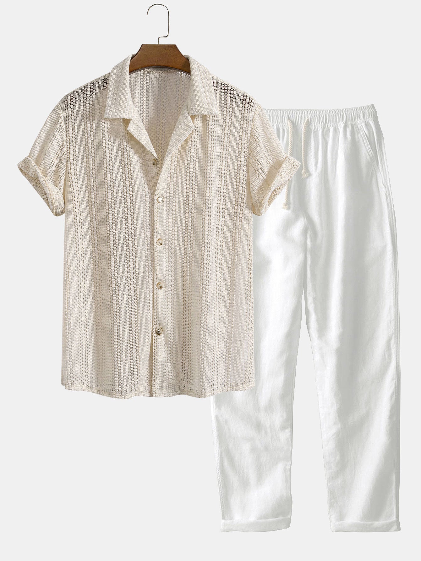 Suva | Short-Sleeved Shirt and Trousers Set