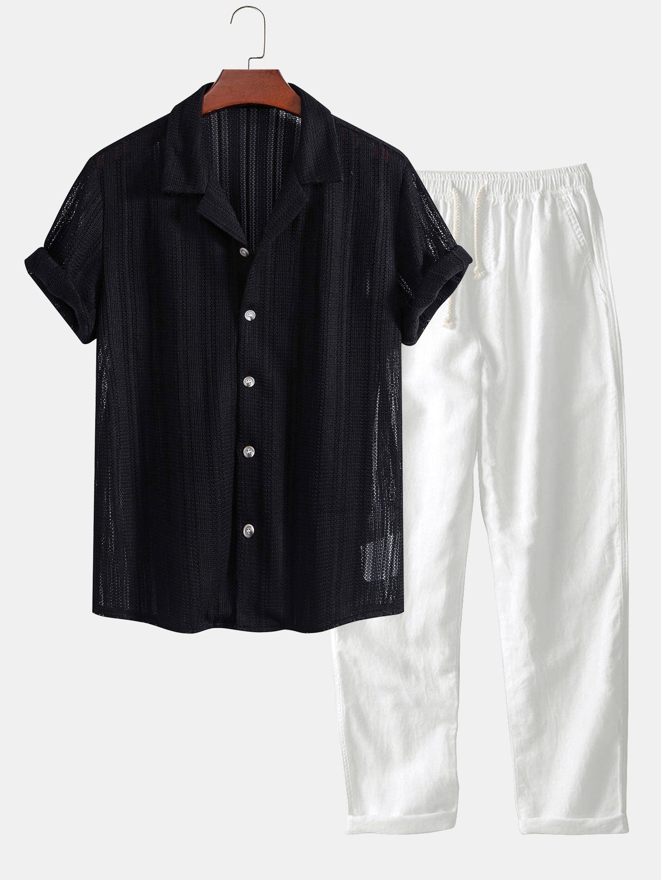 Suva | Short-Sleeved Shirt and Trousers Set