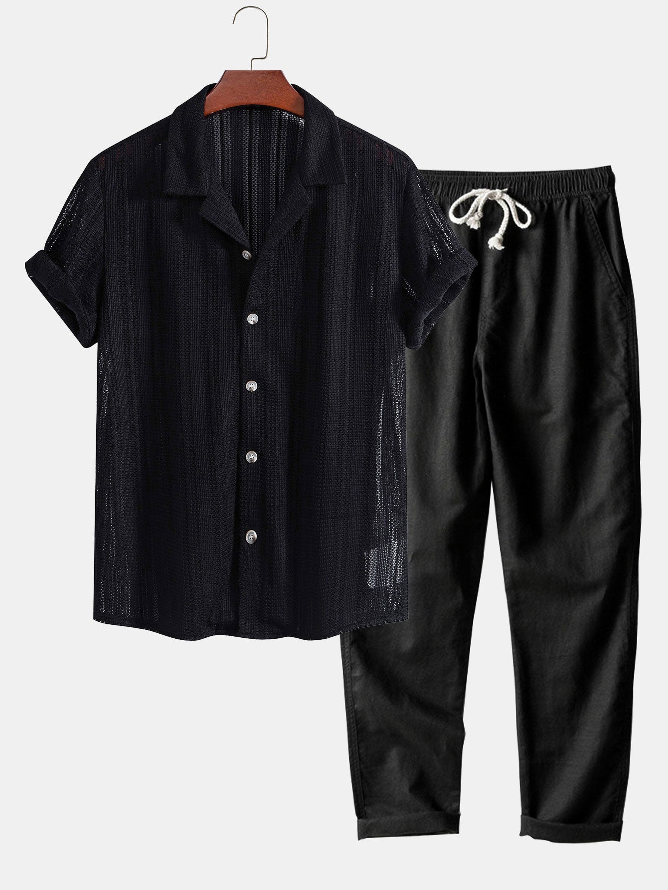 Suva | Short-Sleeved Shirt and Trousers Set