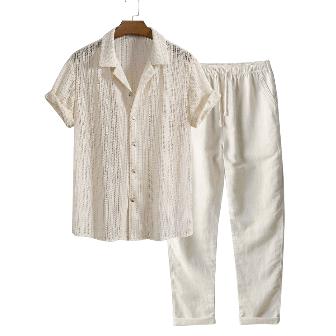 Suva | Short-Sleeved Shirt and Trousers Set
