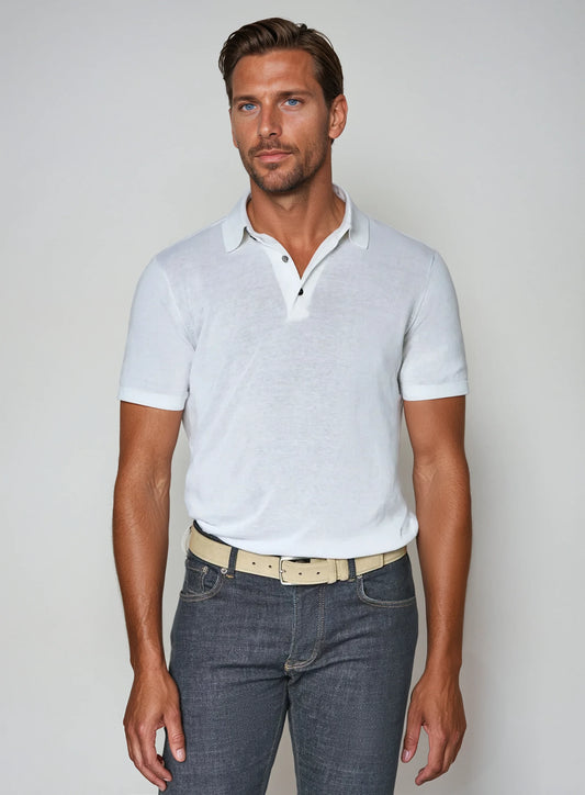 White Polo Shirt
