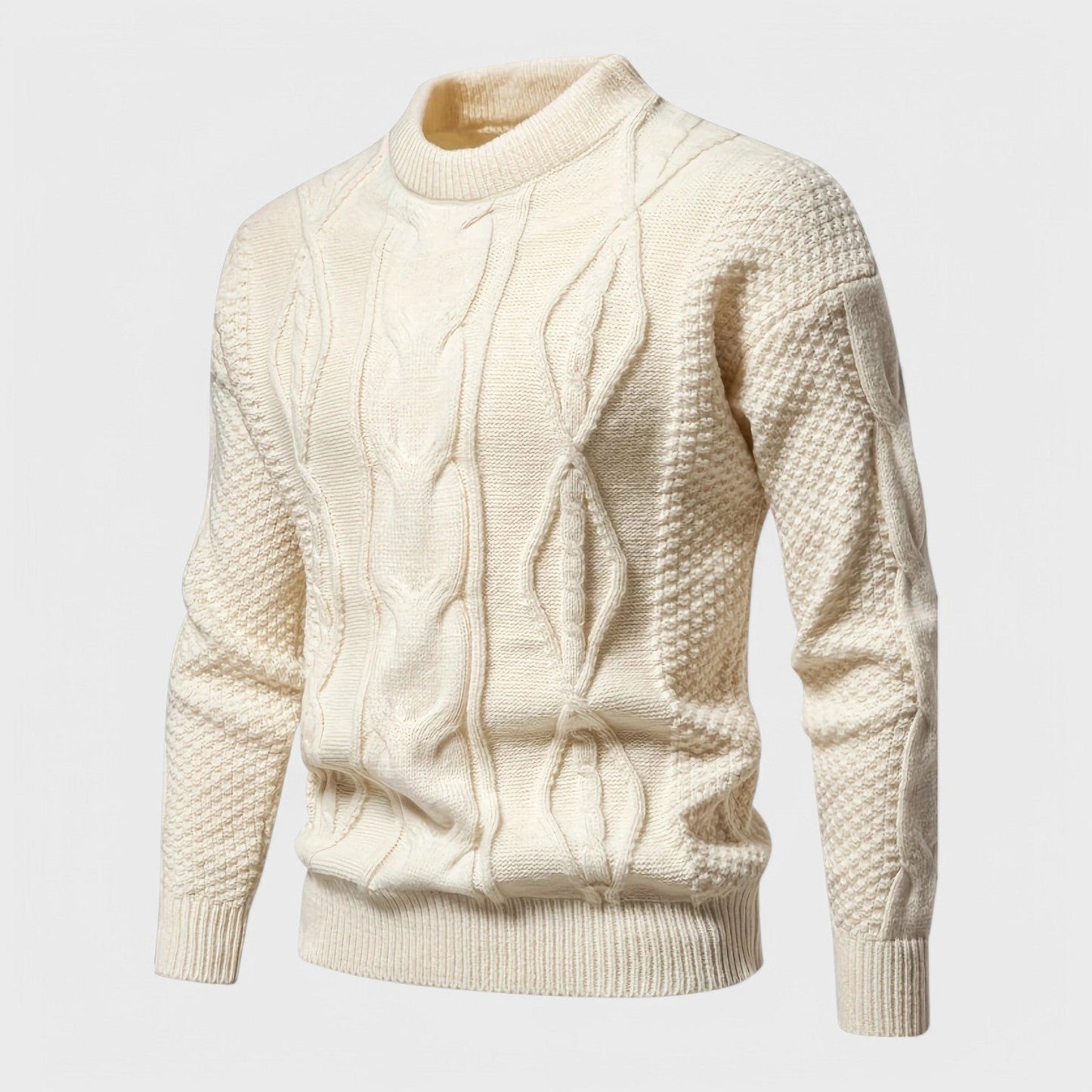 Classic Men's Sweater with Long Sleeves