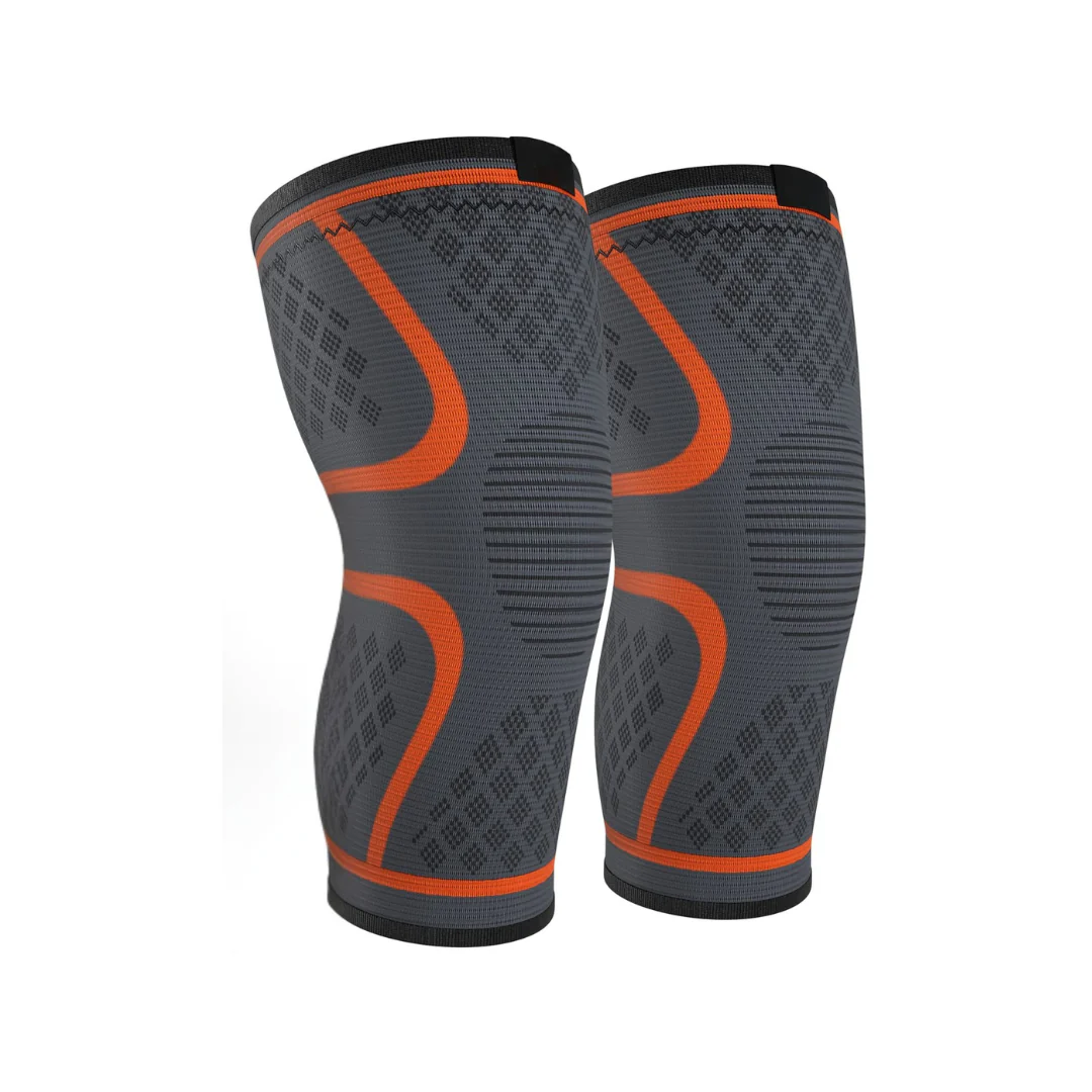 3D Knit Compression Knee Sleeve, Breathable, Multi-Size Design